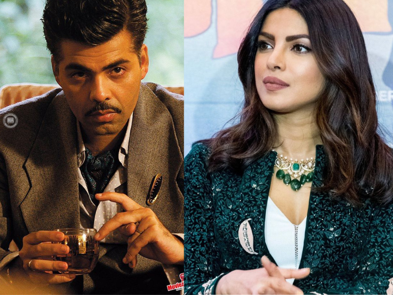 Karan Johar aur Priyanka Chopra